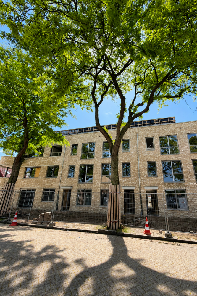 Construction site of Laagstraat, Eindhoven